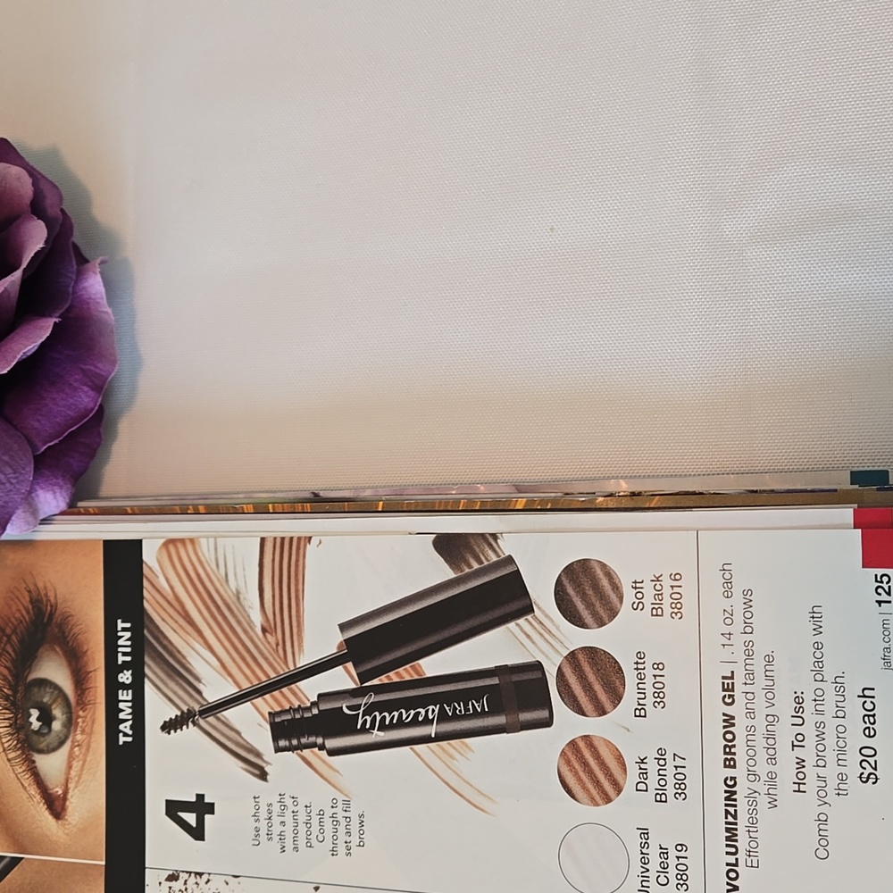 JAFRA VOLUMIZING BROW GEL BRUNETTE - Picture 4 of 4